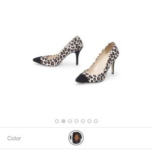 Club Monaco Leopard Print April Pump